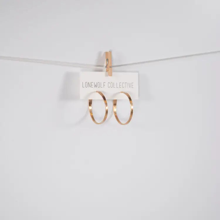 Lonewolf Collective Fat Recycled Hoops