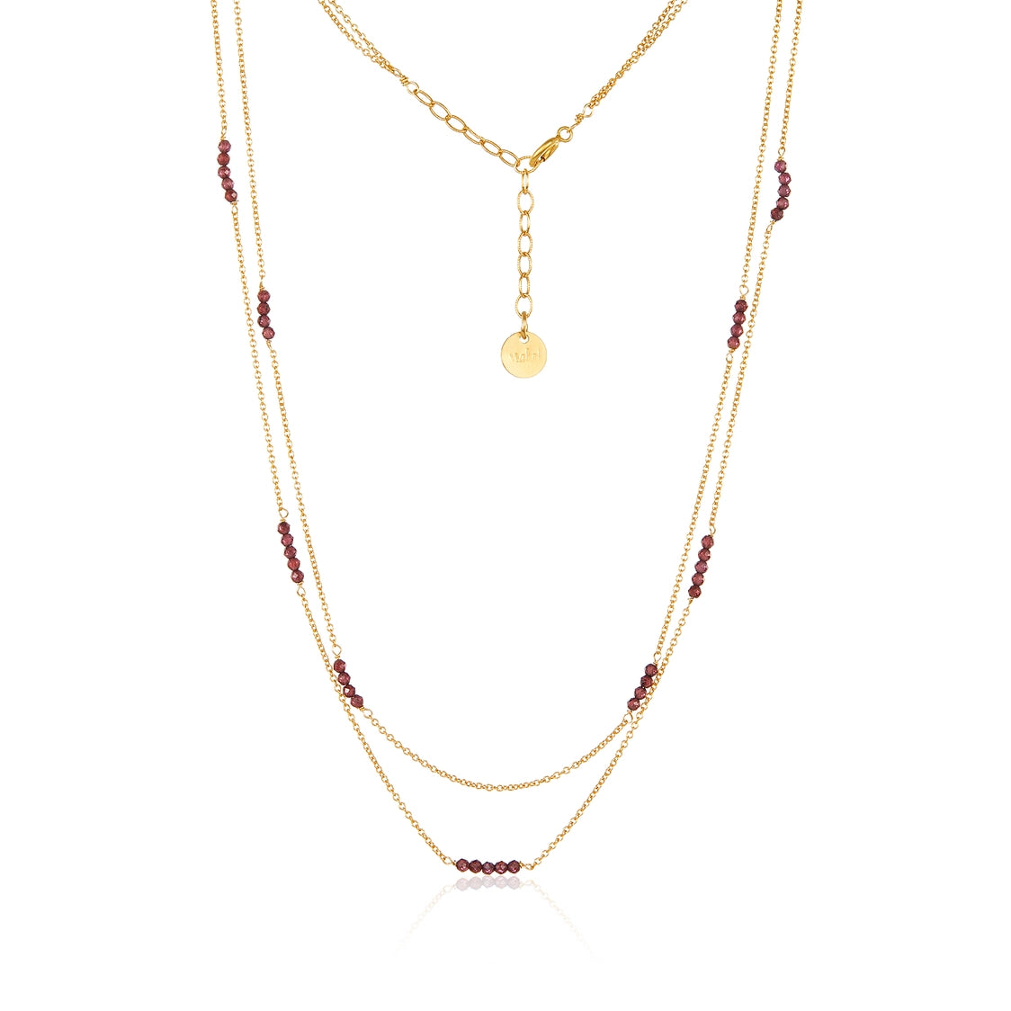 Mabel Chong Ruby Double Strand Necklace