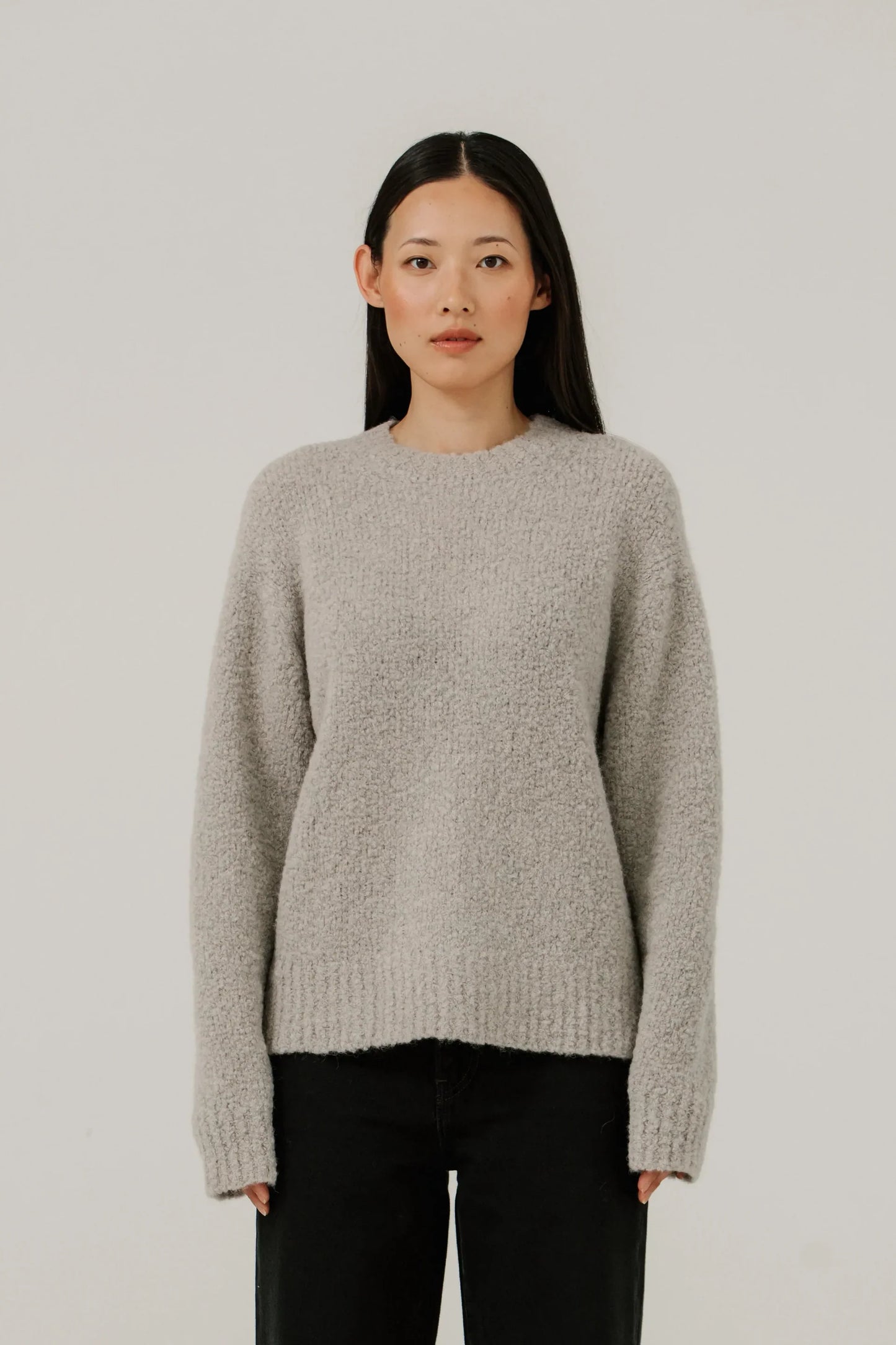 BARE Colette Boucle Crewneck