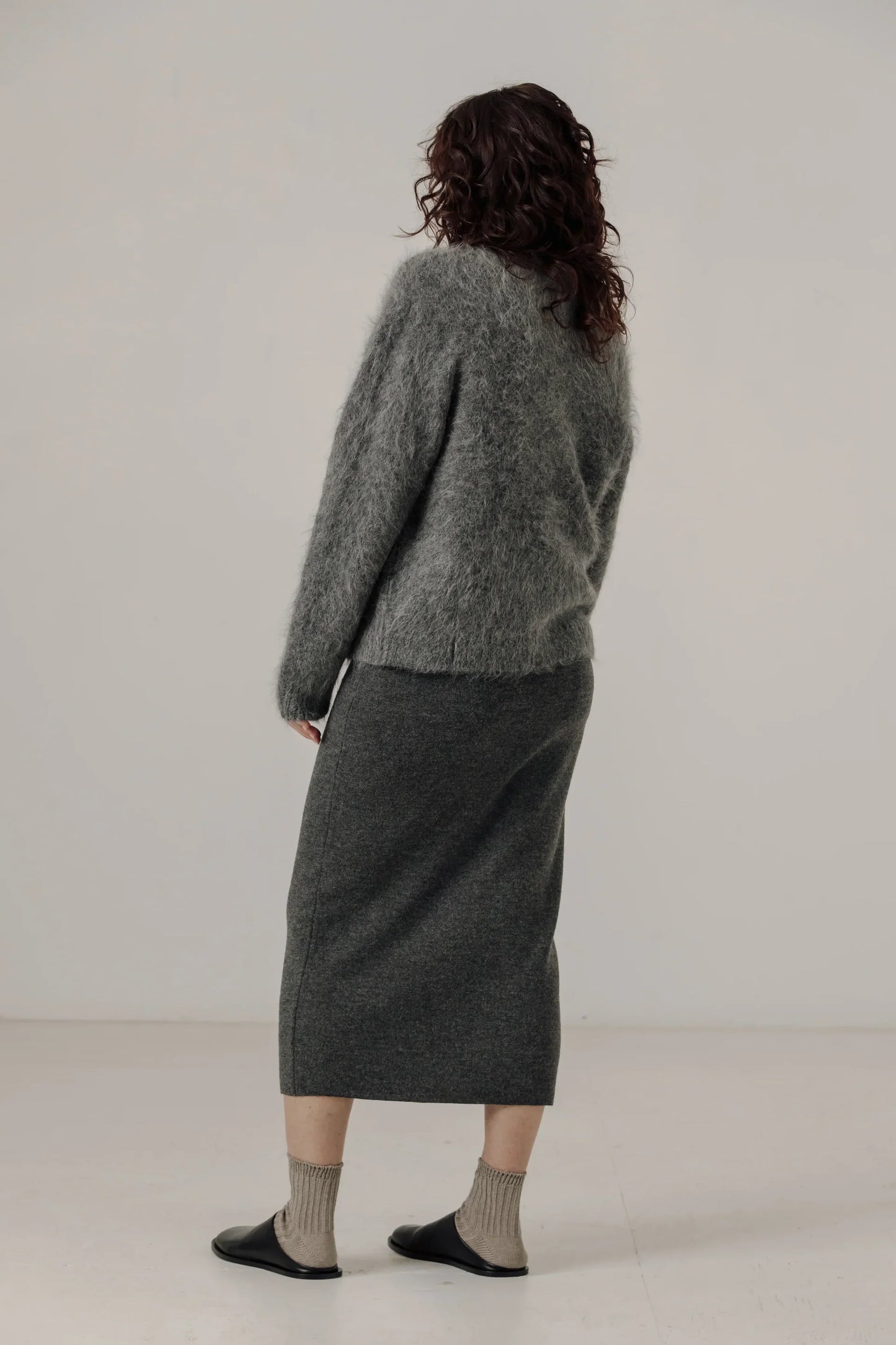 BARE Suri Alpaca Cardigan