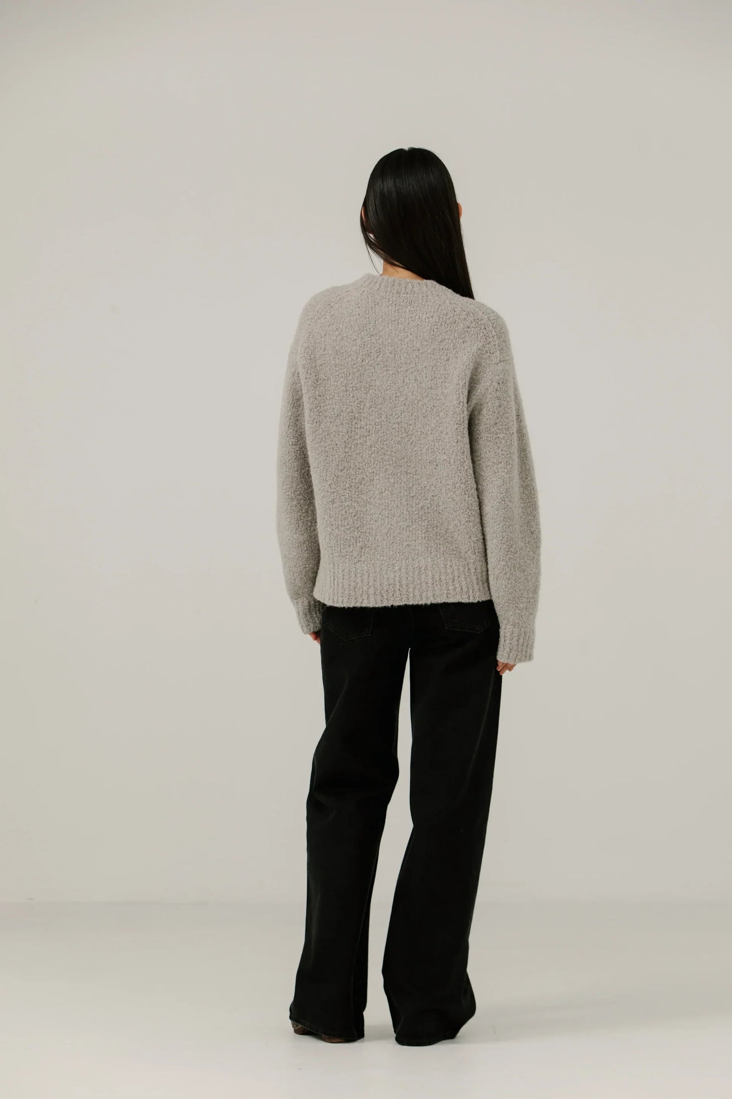 BARE Colette Boucle Crewneck