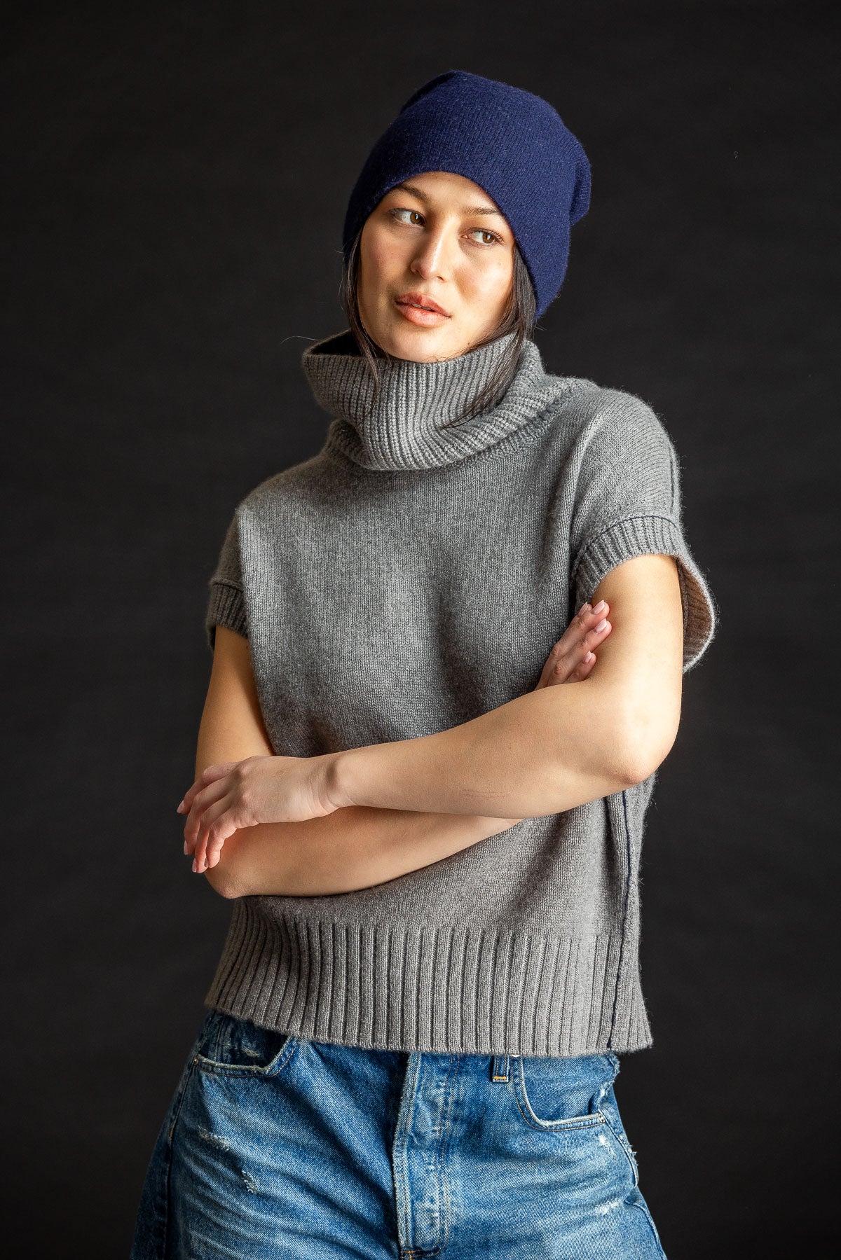 Paychi Guh Mock Pullover