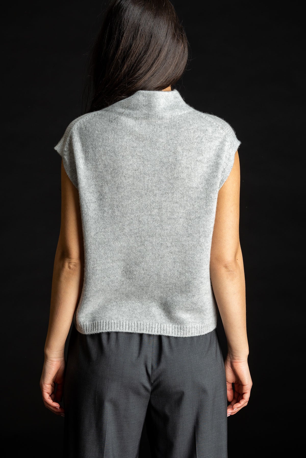 Paychi Guh Funnel Neck Top