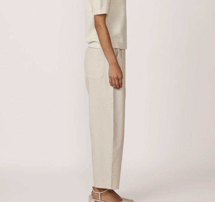LAUDE the Label Barrel Leg Corduroys