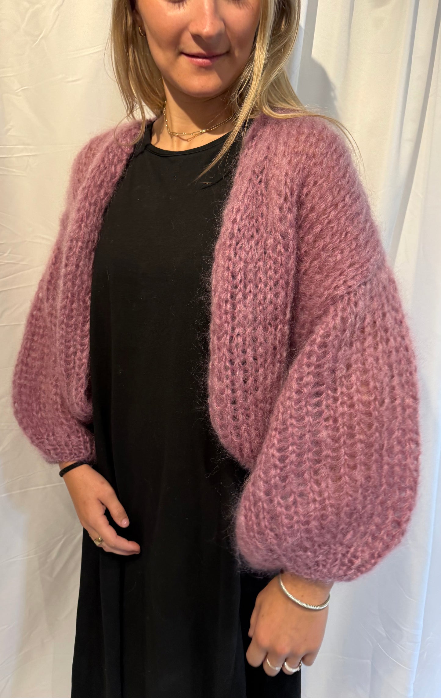 Maiami Mohair Bomber Cardigan