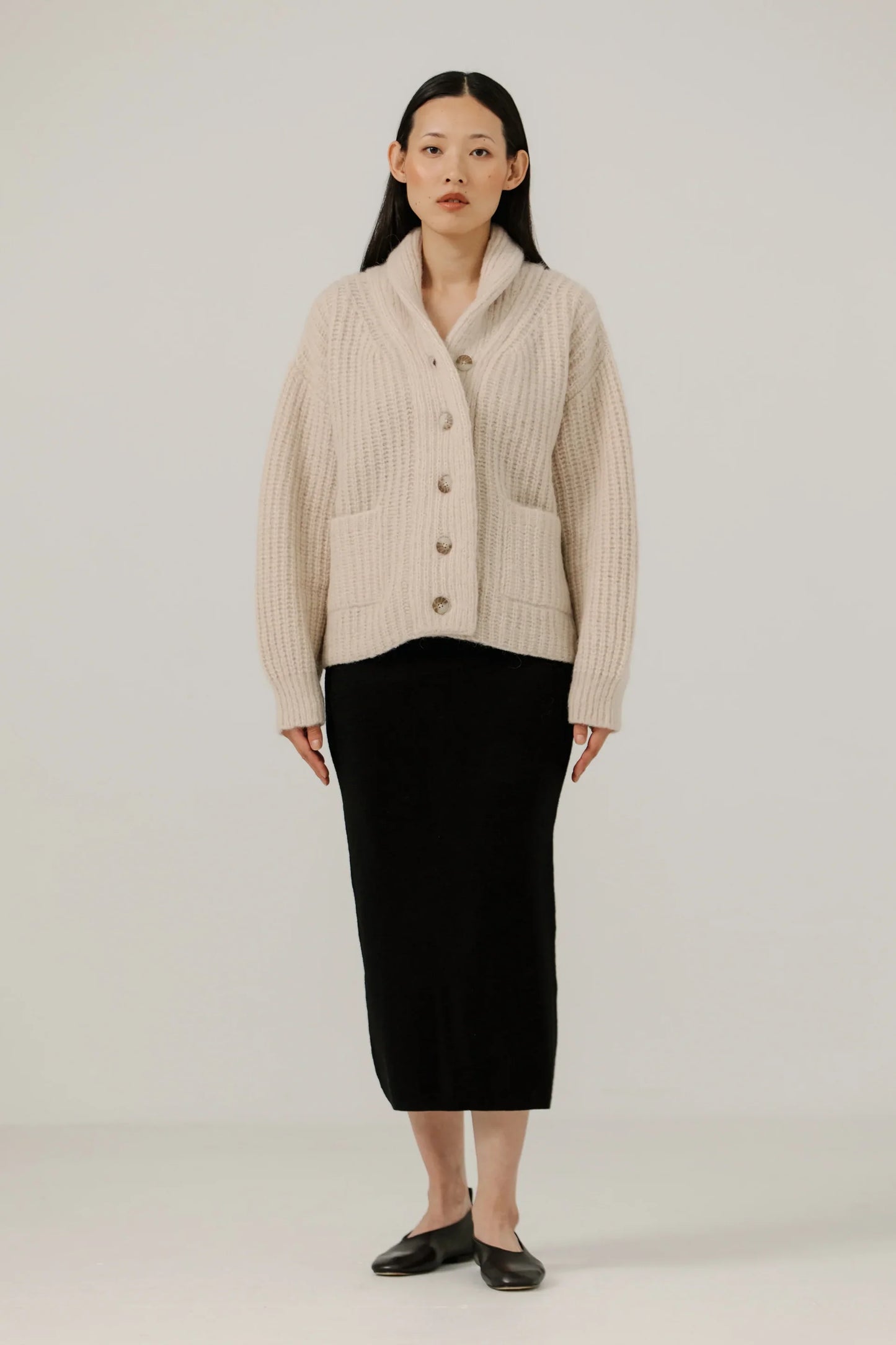BARE Oversized Shawl Cardigan