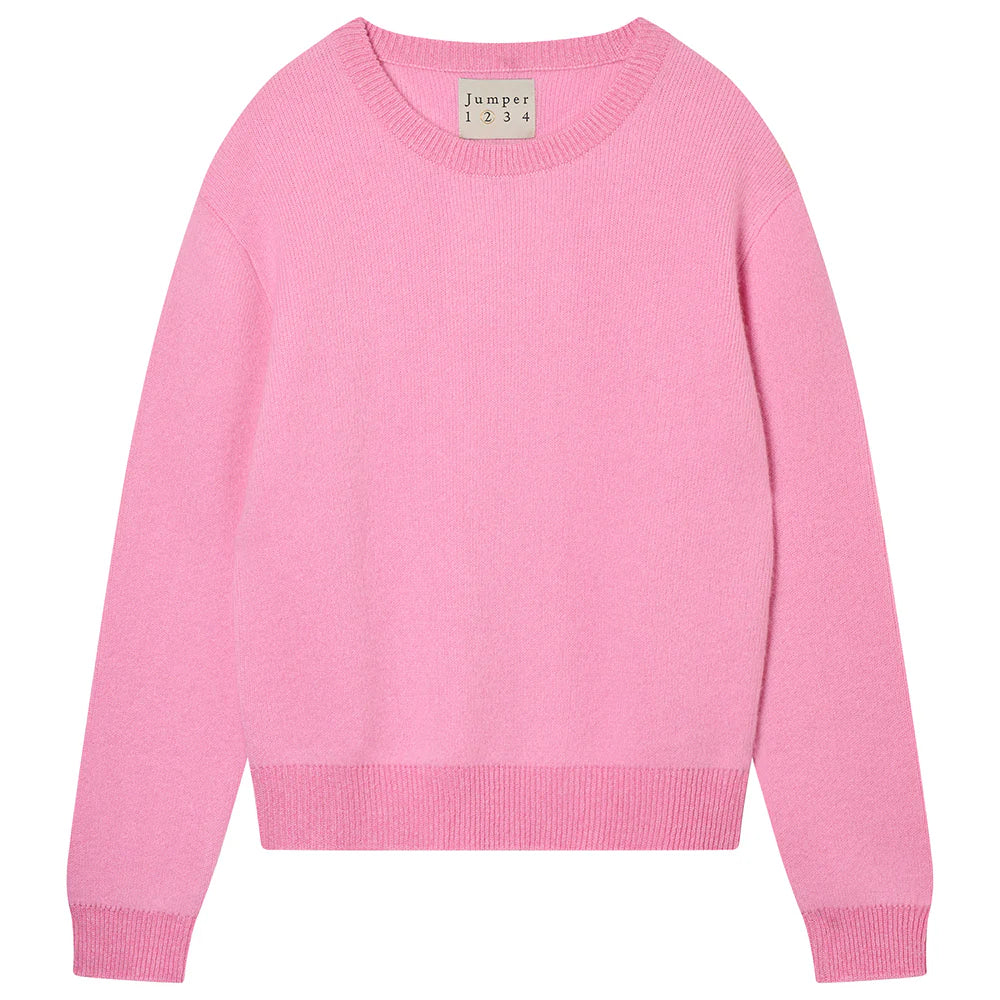 Jumper1234 Contrast Lurex Rib Crew