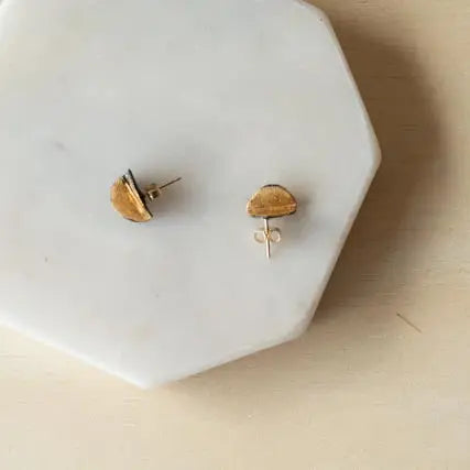 Reiko Yamamoto Fold Studs