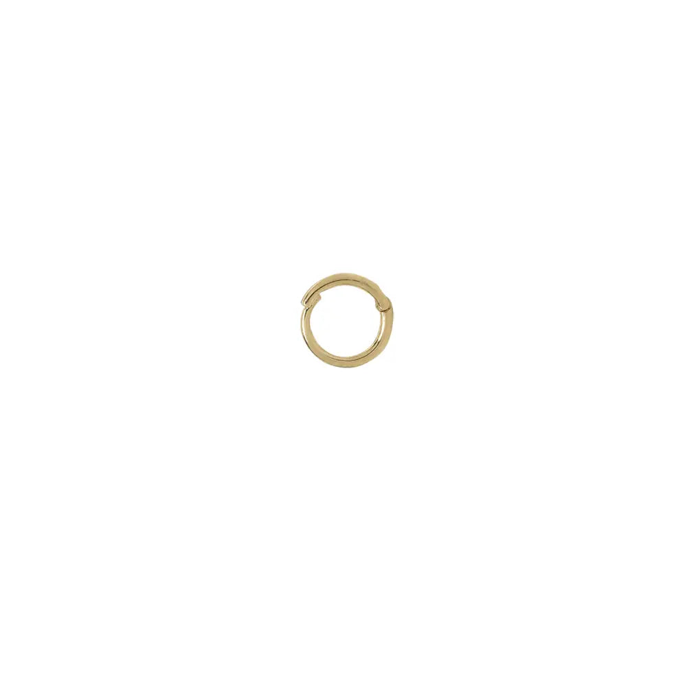 Ofina 10k Solid Gold Huggie Hoop