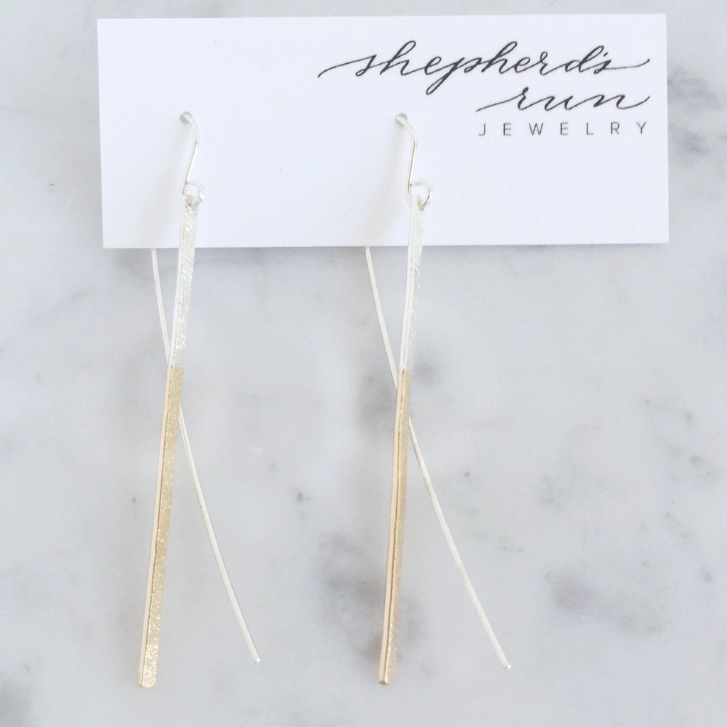 Shepherd's Run Reed Earrings