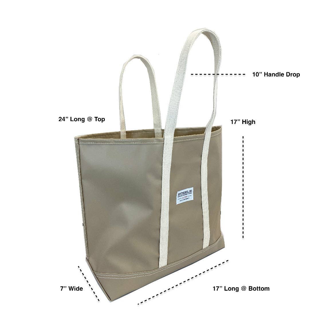 Steele Beach Tote -Tan