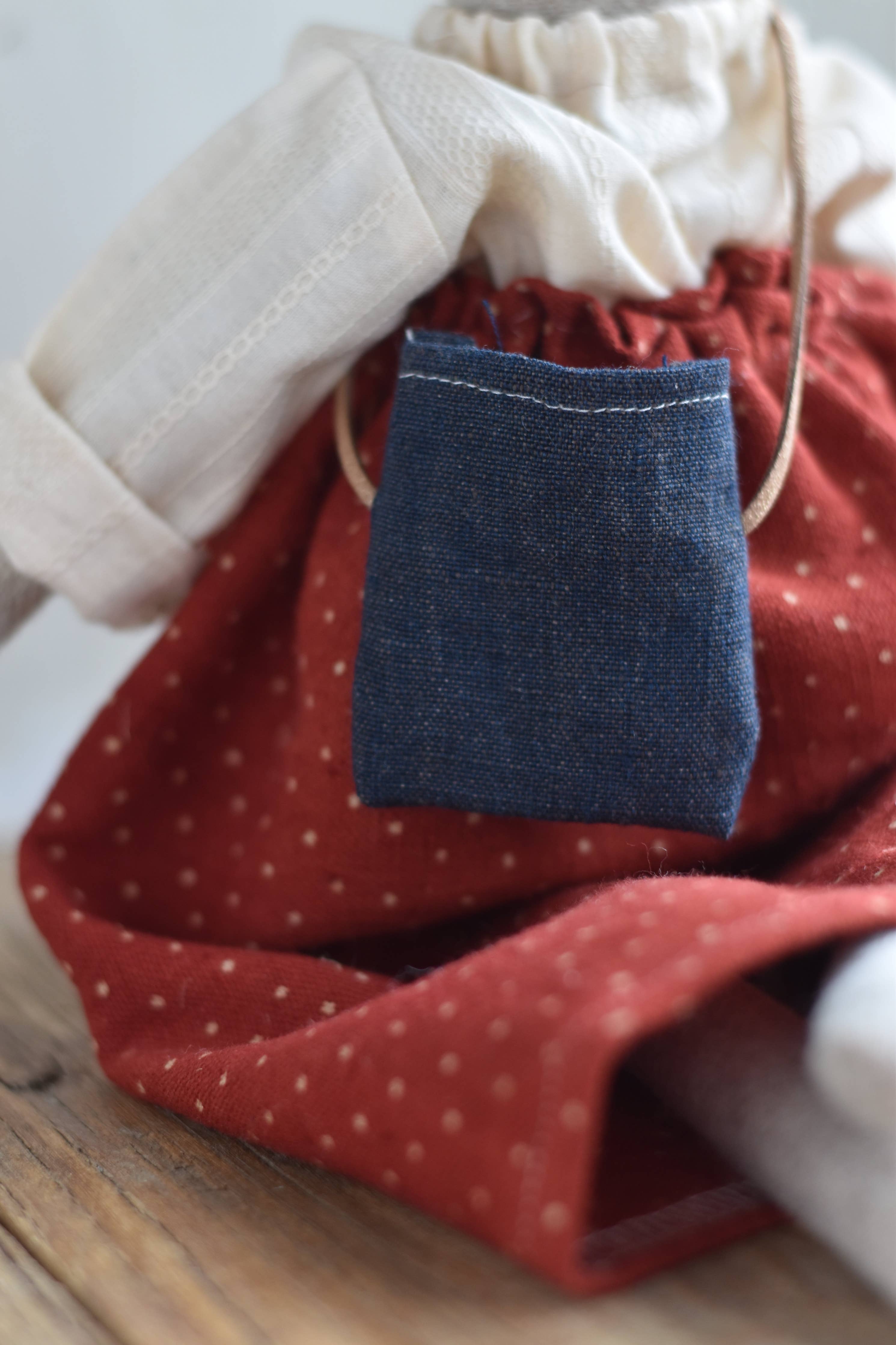 Woolgrass Ruthie the Rabbit-Dot Skirt 