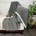 Slate & Salt Graphite Alpaca Throw