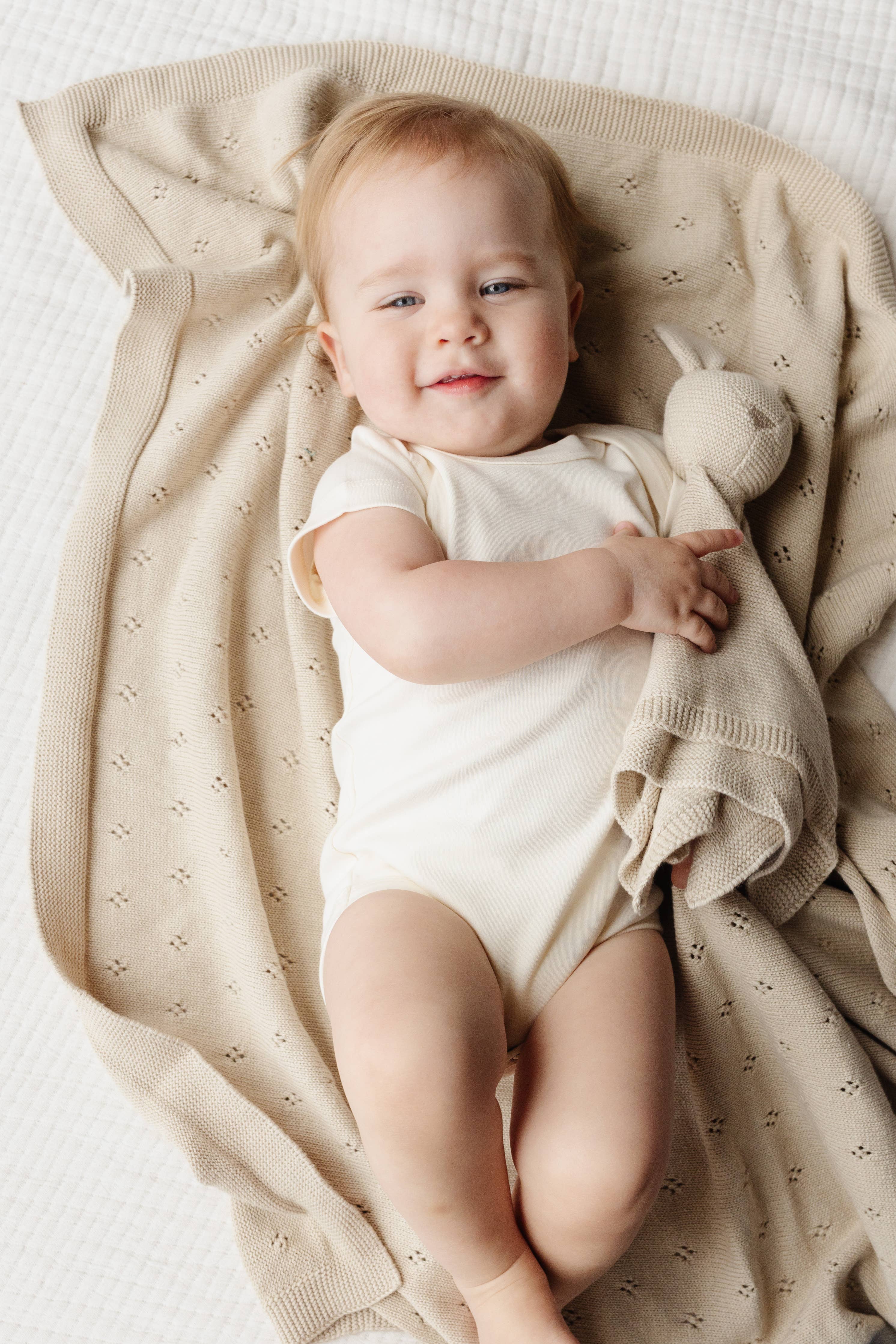 The Blueberry Hill Birch Cotton Lovey