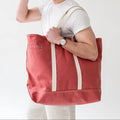 Steele Nantucket Red Tote Bag