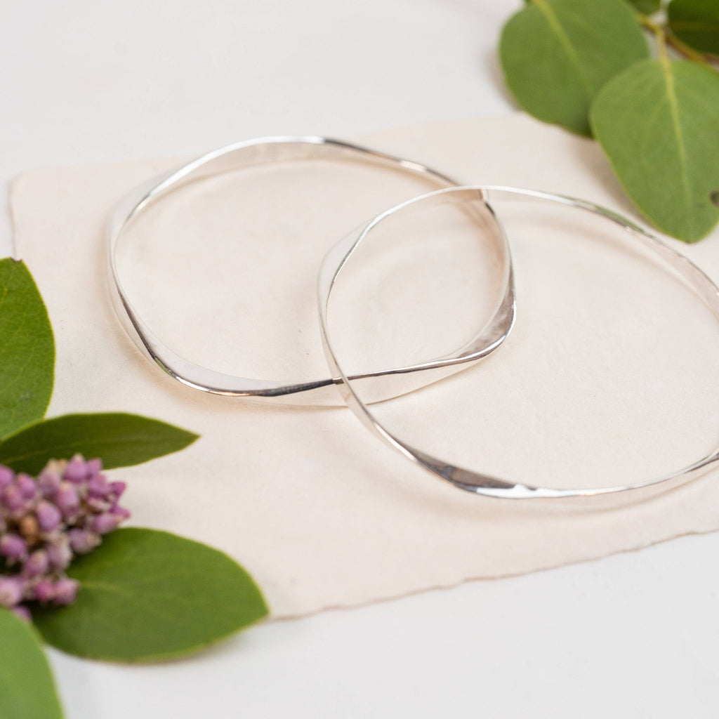 Mark Ehrmann Sterling Silver Bangle Bracelets