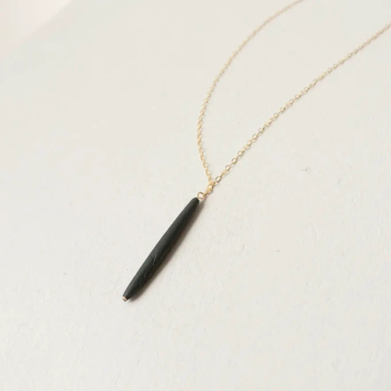 Reiko Yamamoto Single Quill Necklace
