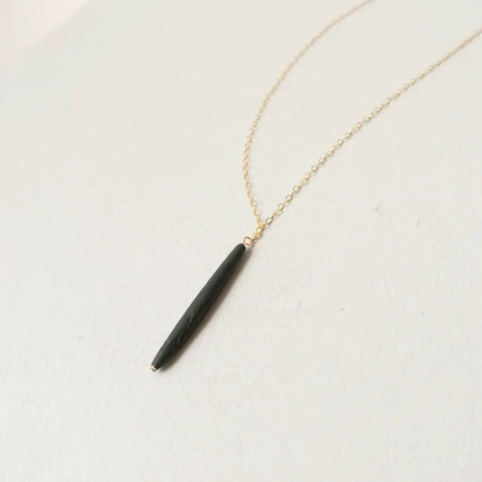 Reiko Yamamoto Single Quill Necklace