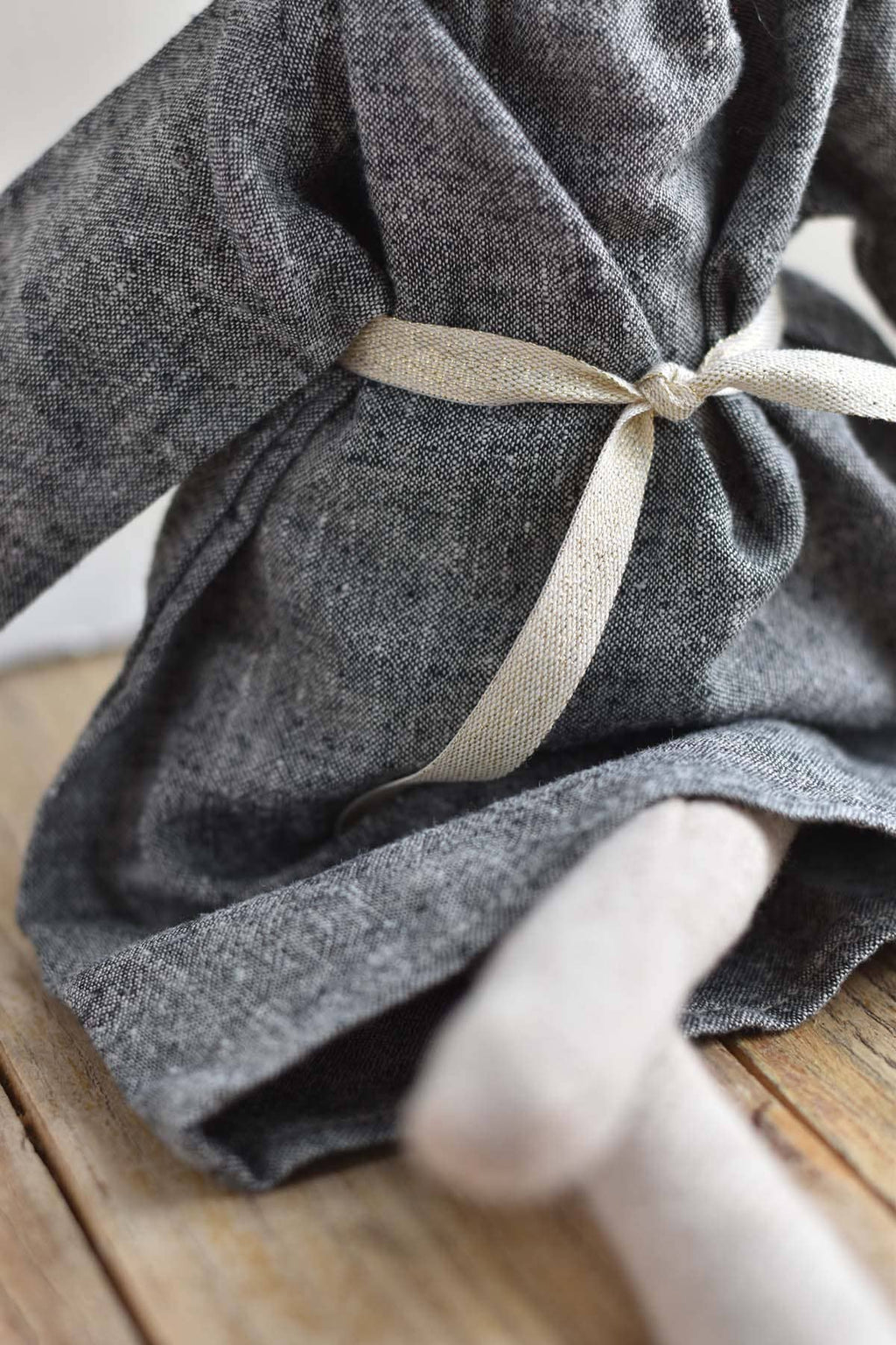 Woolgrass Ruthie the Rabbit - Chambray Day Dress