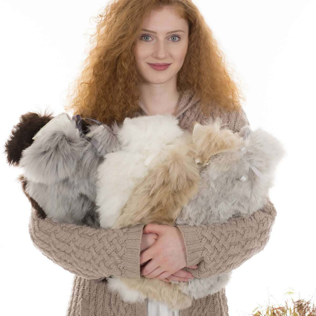 Samantha Holmes Alpaca Fur Hot Water Bottle