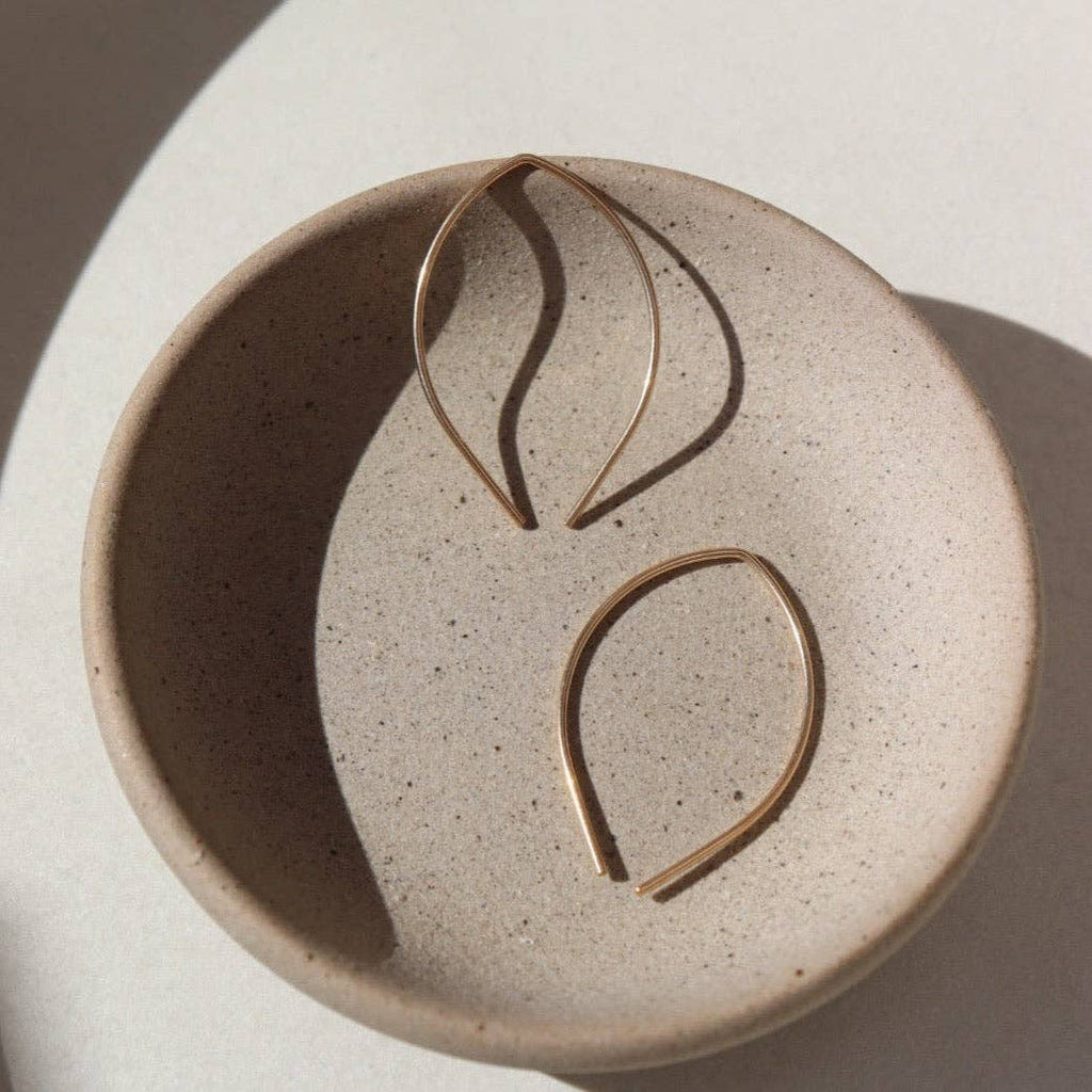 Token Petal Earrings