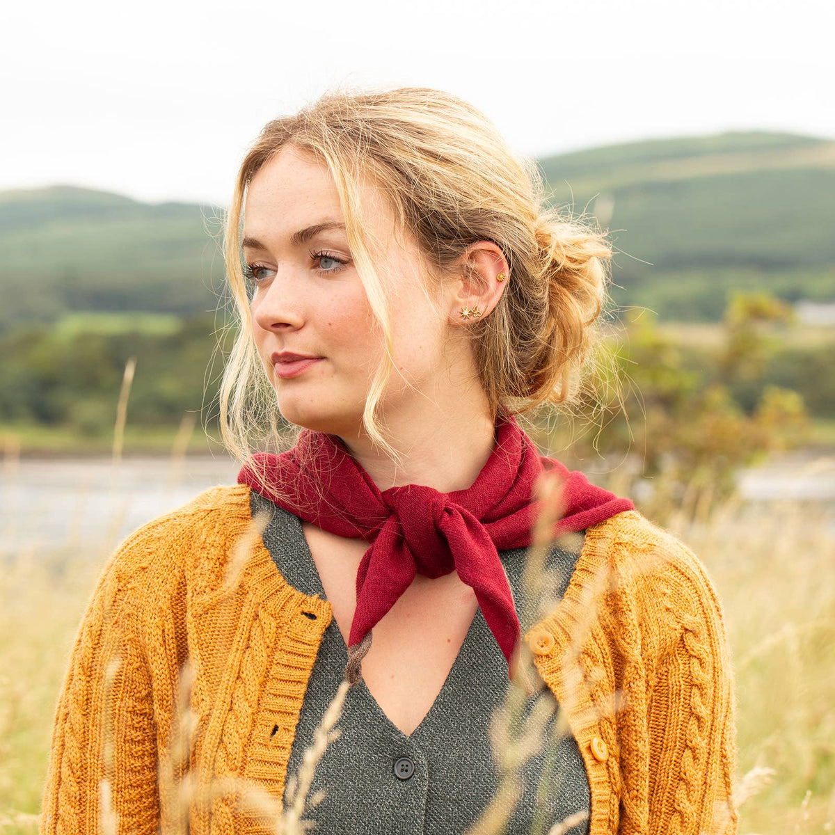 Samantha Holmes Baby Alpaca Neckerchief