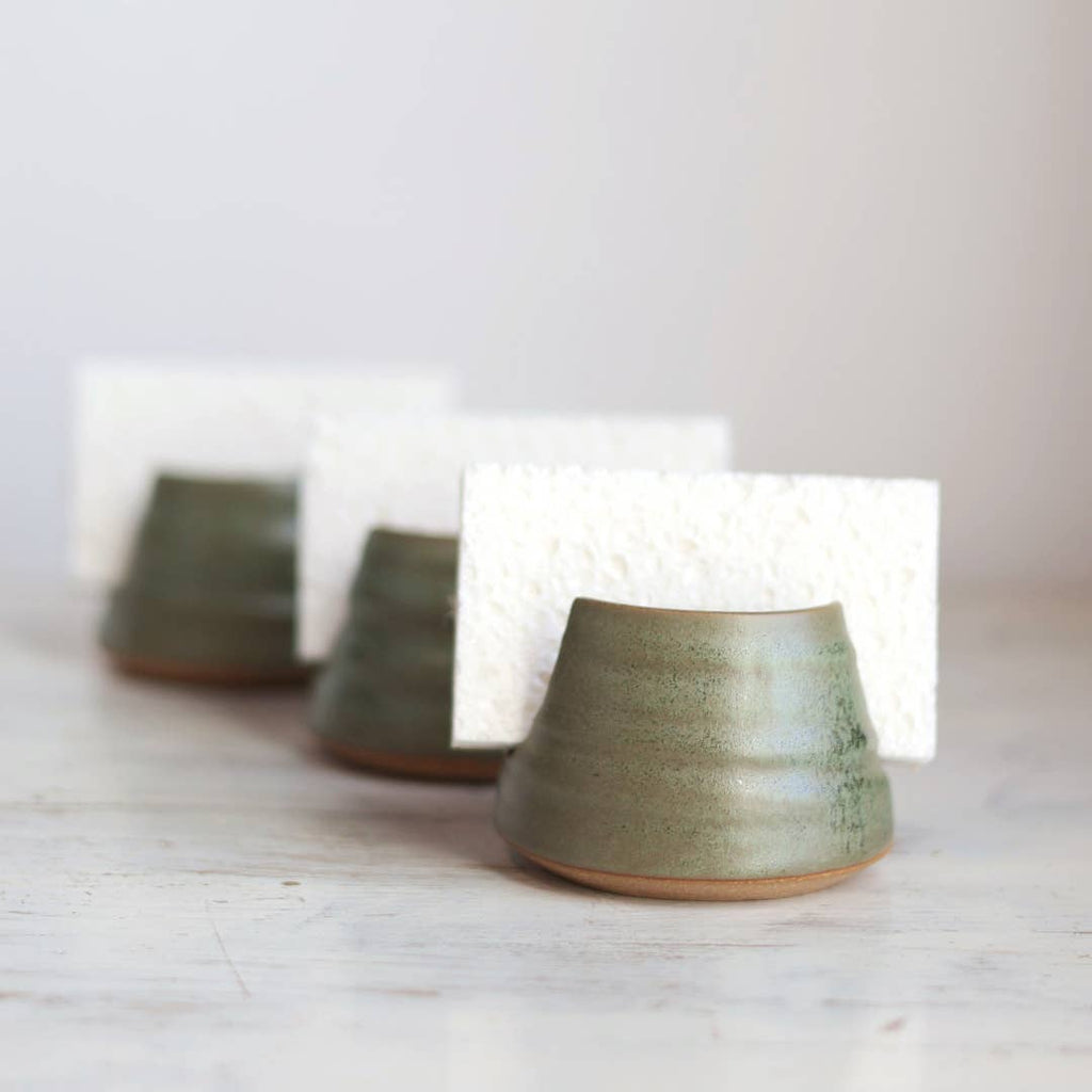 Gravesco Sponge Holder in Moss Green