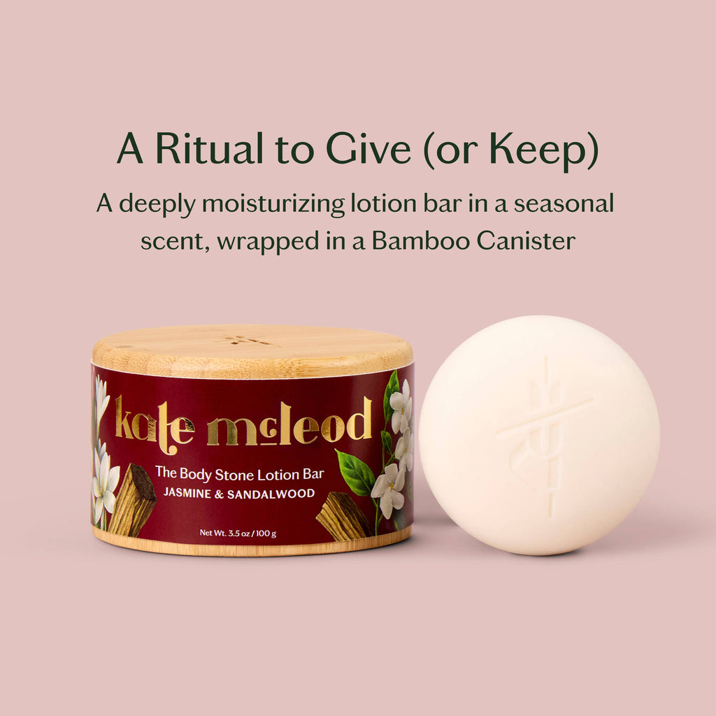 Kate McLeod Jasmine & Sandalwood Lotion Bar