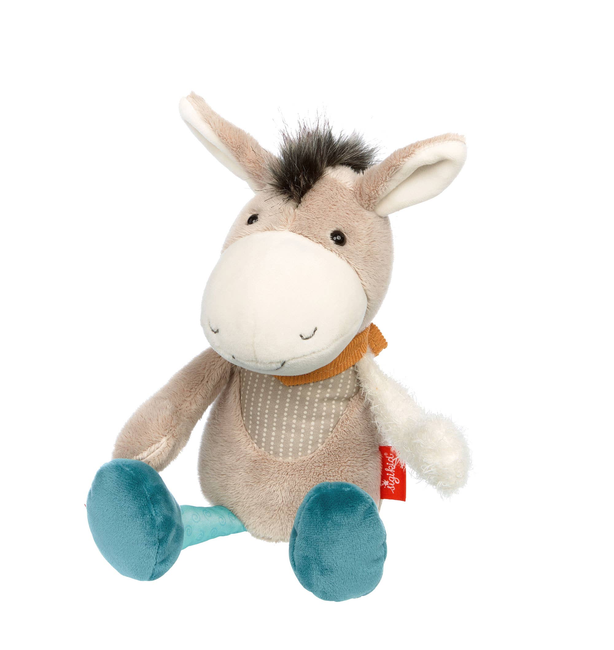 Sigikid Patchwork Donkey Plush Toy