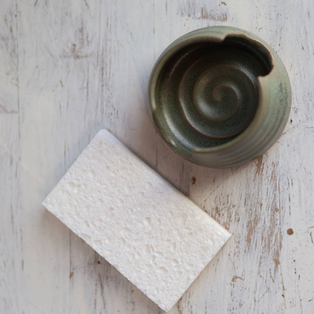 Gravesco Sponge Holder in Moss Green