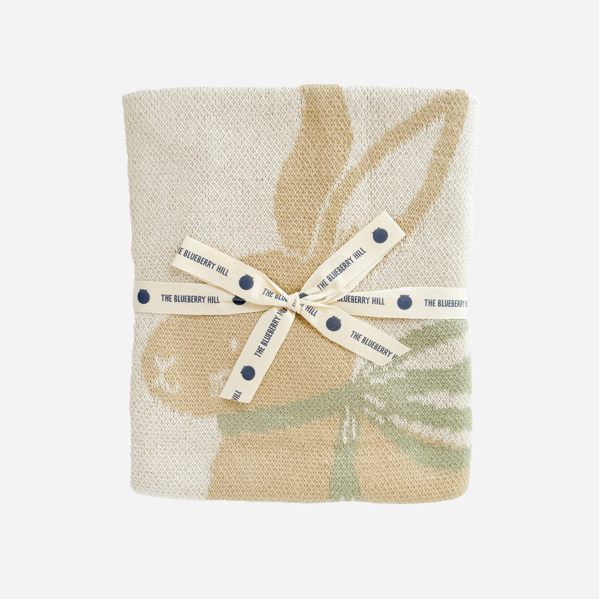 The Blueberry Hill Pastel Bunny Blanket