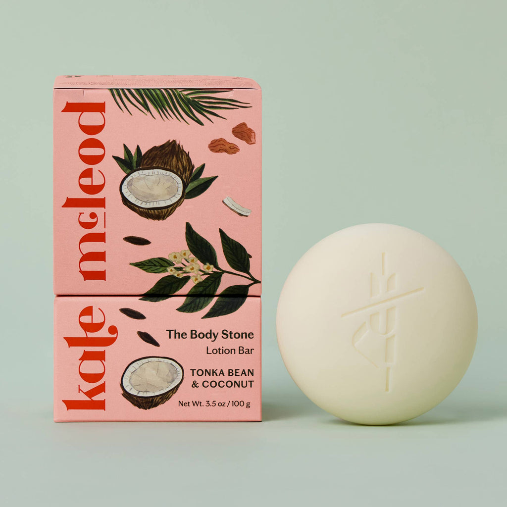 Kate McLeod Tonka Bean & Coconut Lotion Bar