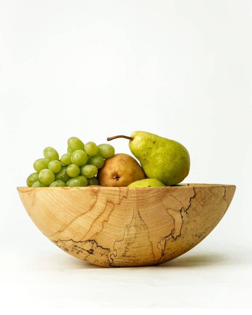 Petermans 15" Spalted/Ambrosia Maple Bowl