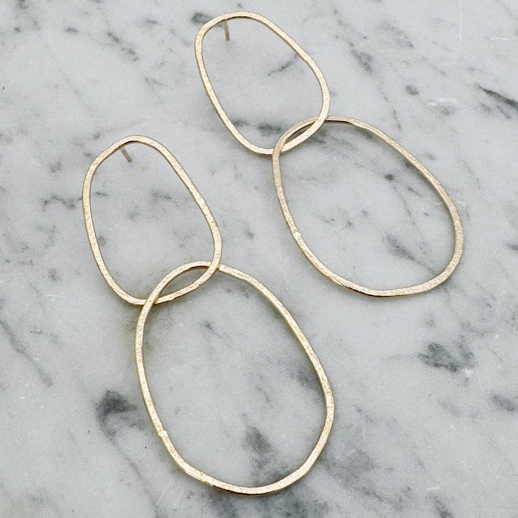 Shepherd's Run Skipping Stone Earrings