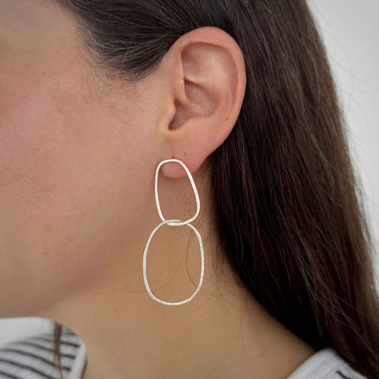 Shepherd's Run Skipping Stone Earrings