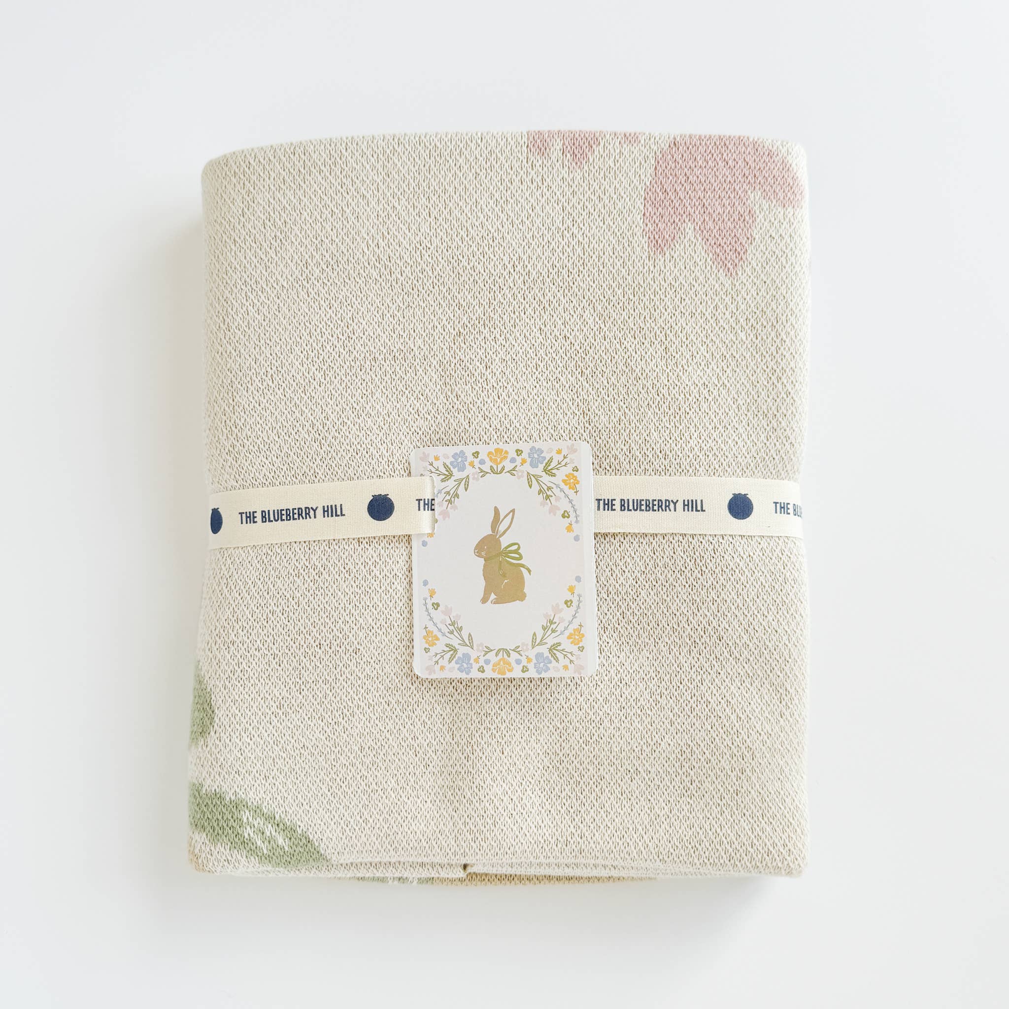 The Blueberry Hill Pastel Bunny Blanket
