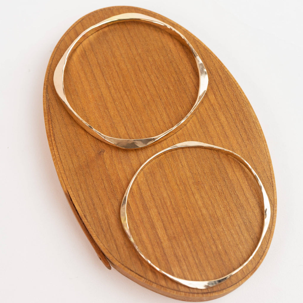 Mark Ehrmann Custom Bangle Bracelet in Gold