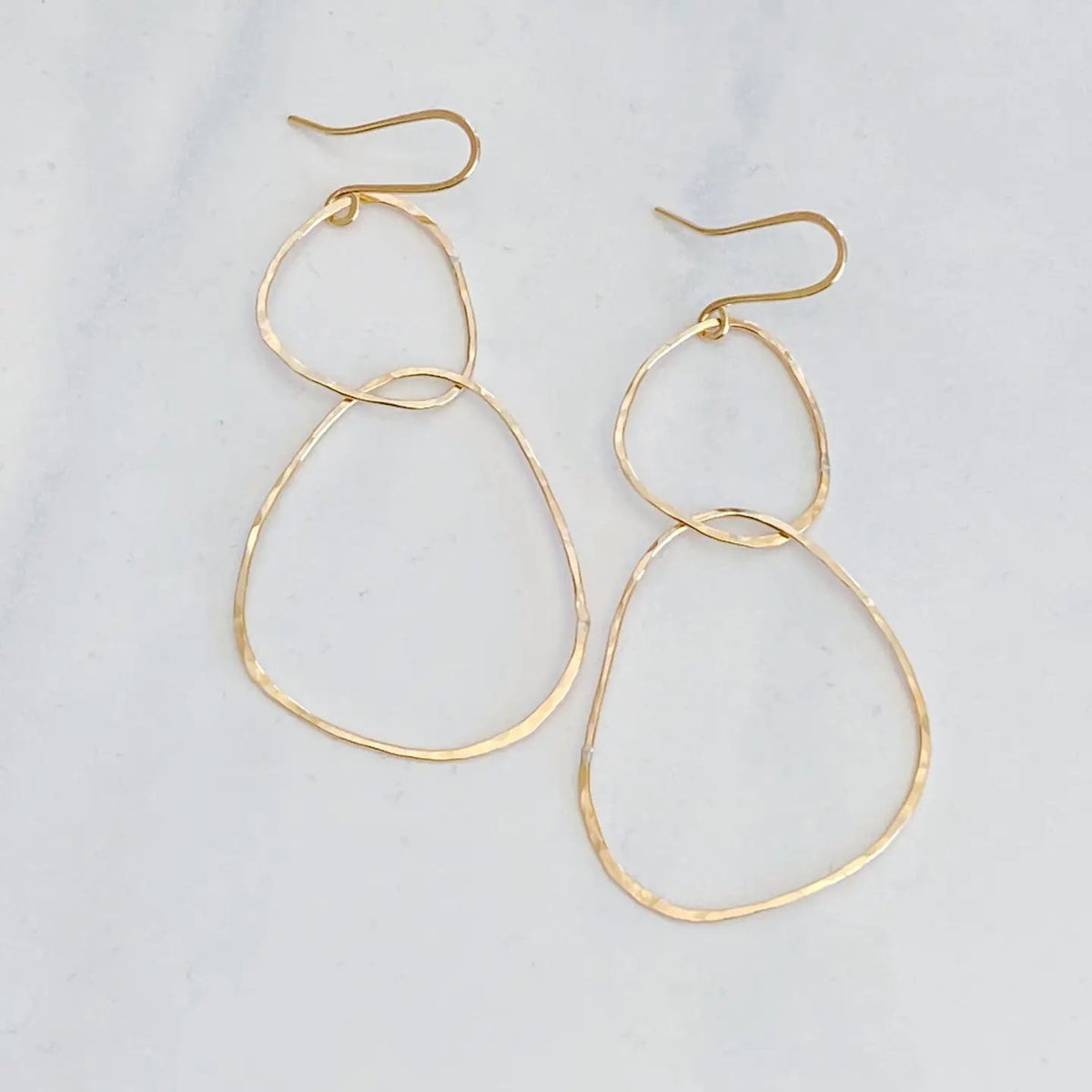 Bonnie Boardman 14k GF River Rock Earrings
