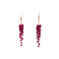 Mabel Chong Ruby Pinot Gris Earrings