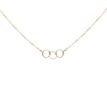 Ofina 14k GF Tiny Circles Necklace