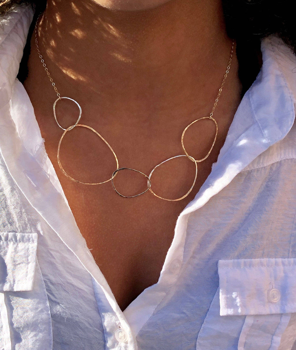 Bonie Boardman River Rock Necklace