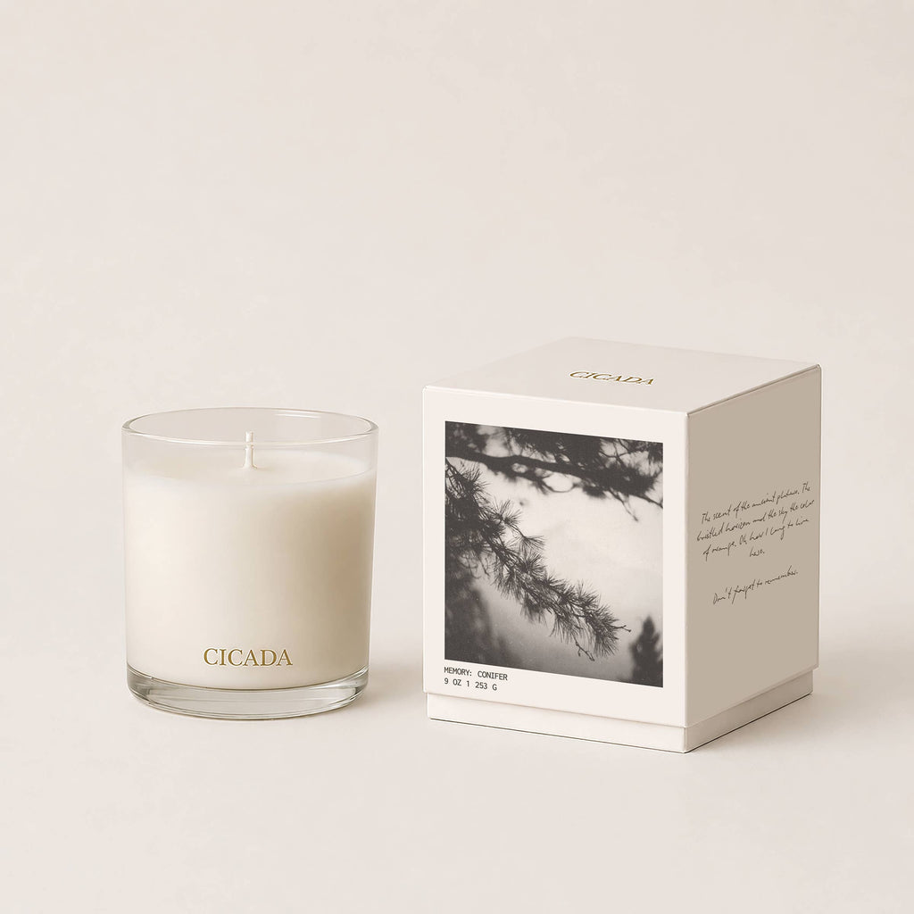 Cicada Conifer Candle