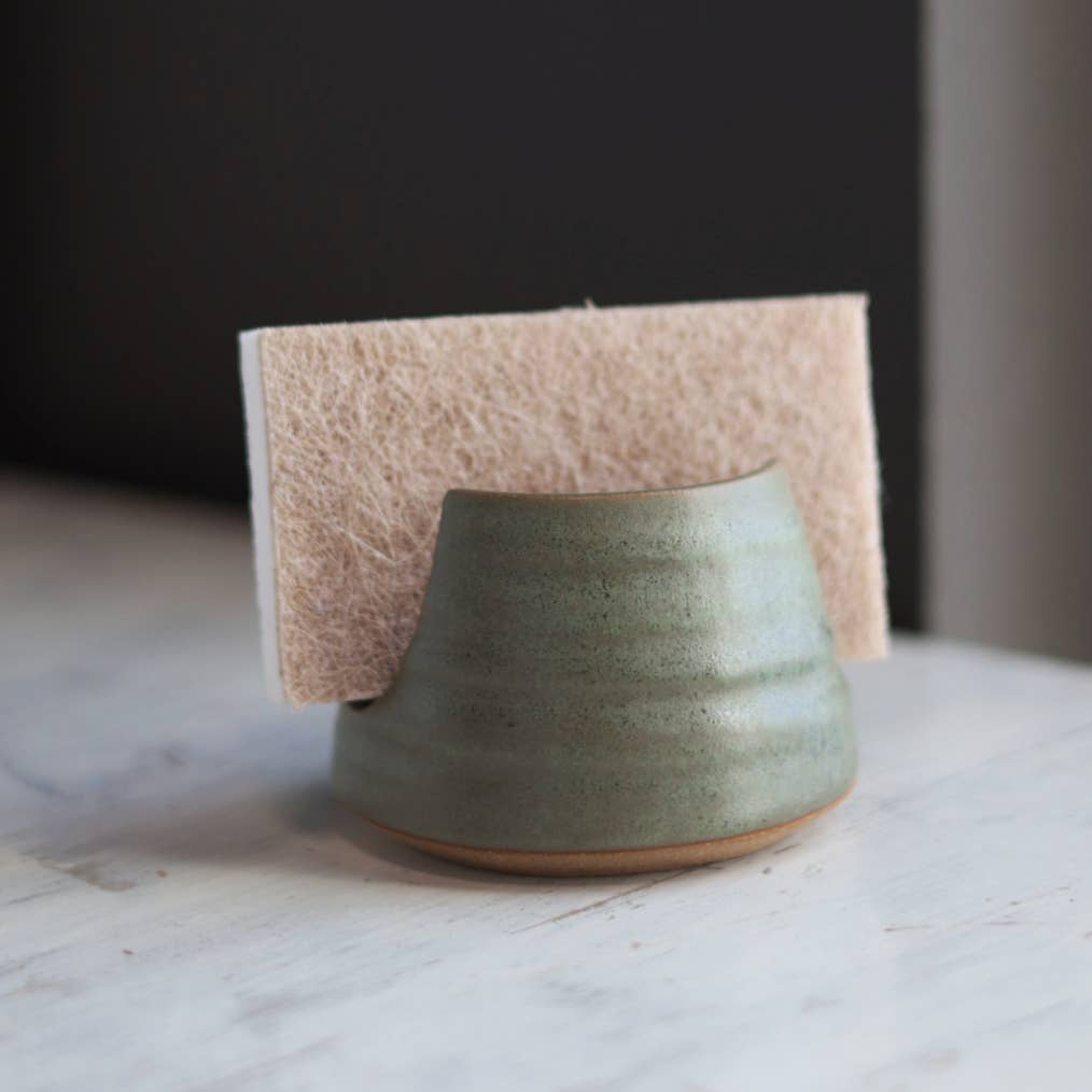 Gravesco Sponge Holder in Moss Green