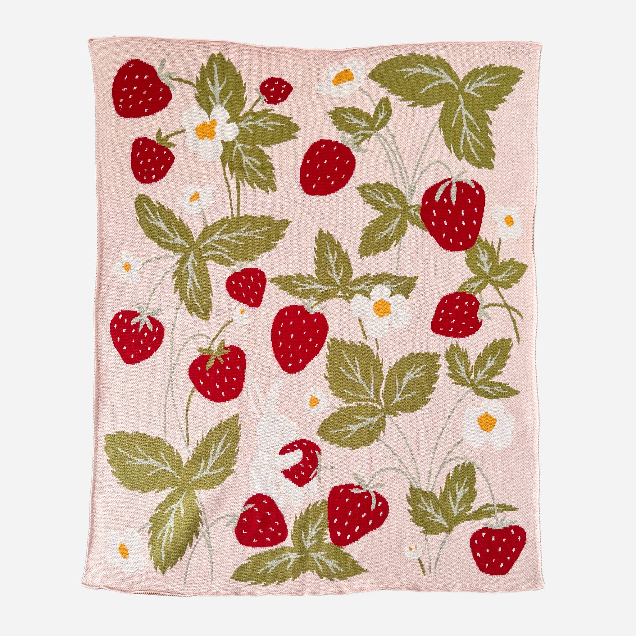 The Blueberry Hill Strawberry Blanket