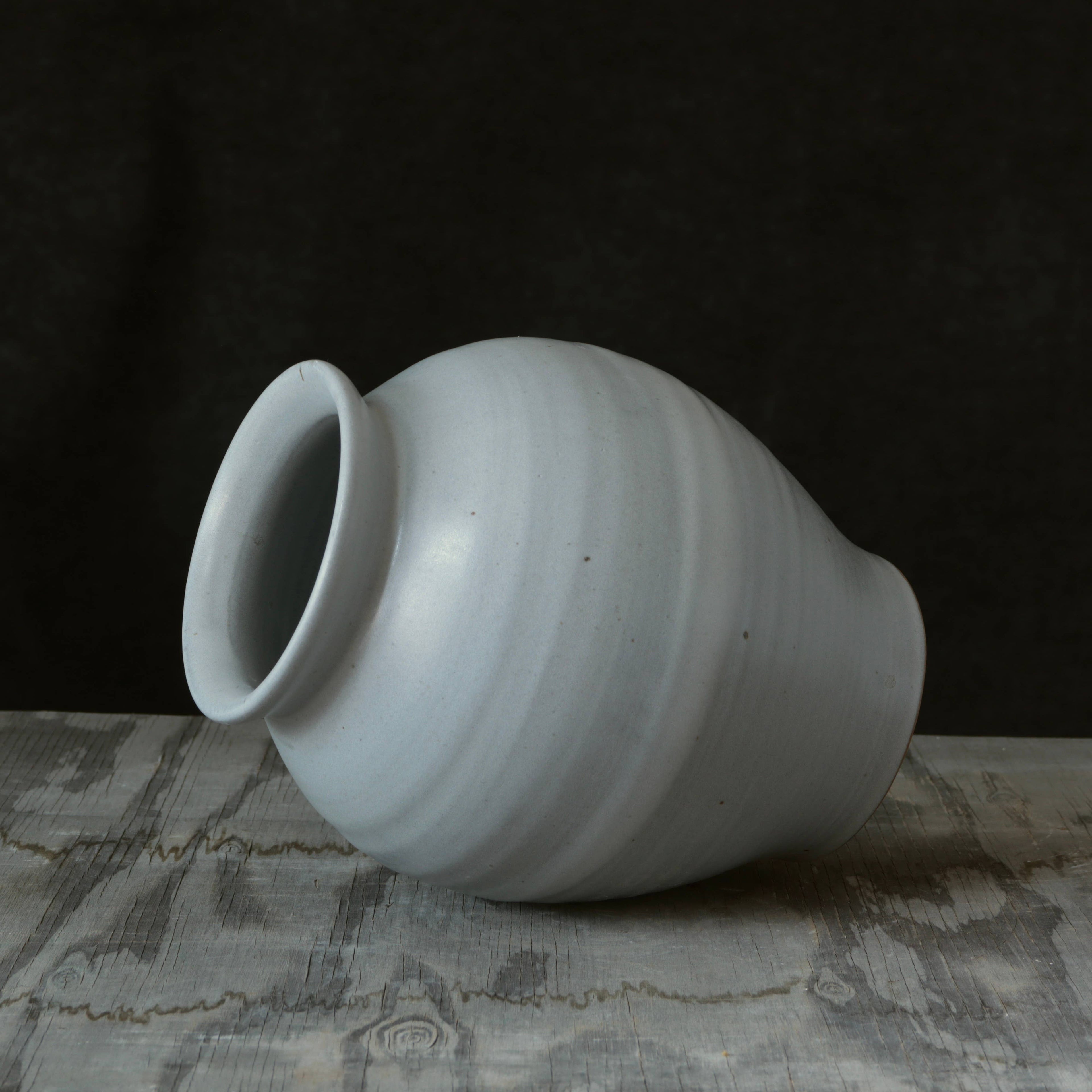 Matt Fishman Grey Vase