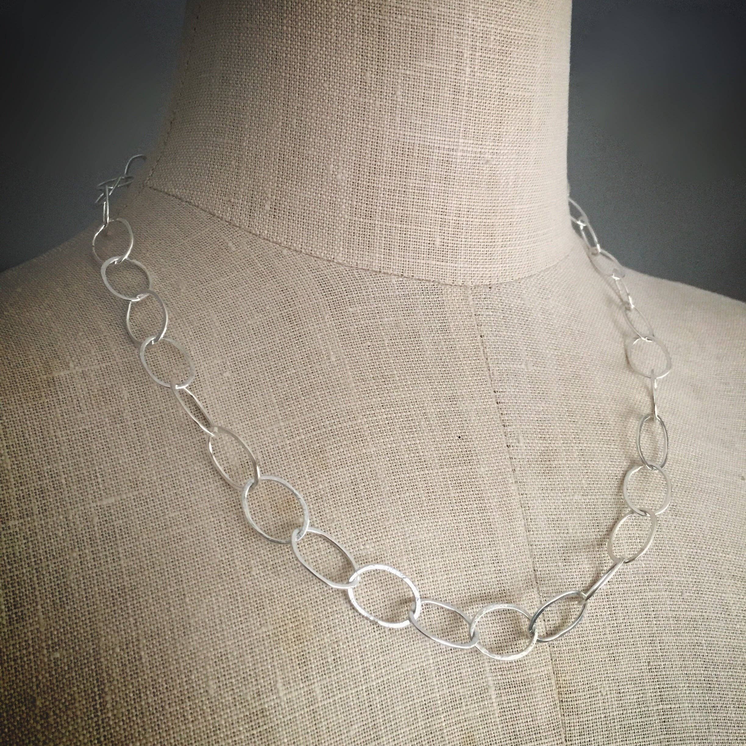 Shepherd's Run Handmade Oval Necklace