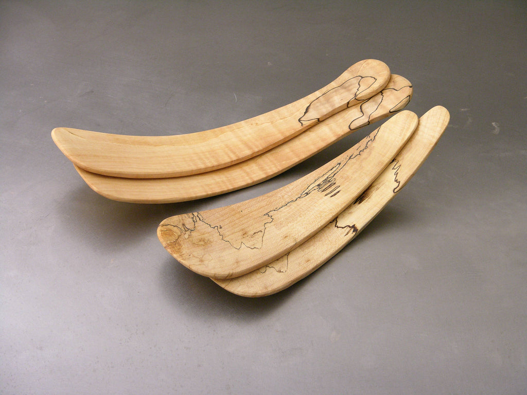 Petermans 9" Spalted Maple Salad Tossers