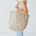 Will & Atlas Natural Striped Chloe Bag