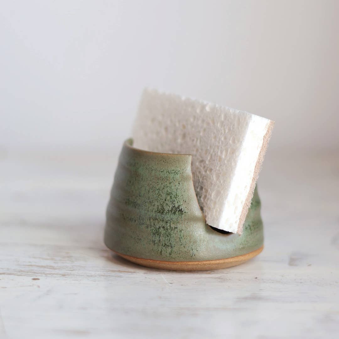 Gravesco Sponge Holder in Moss Green