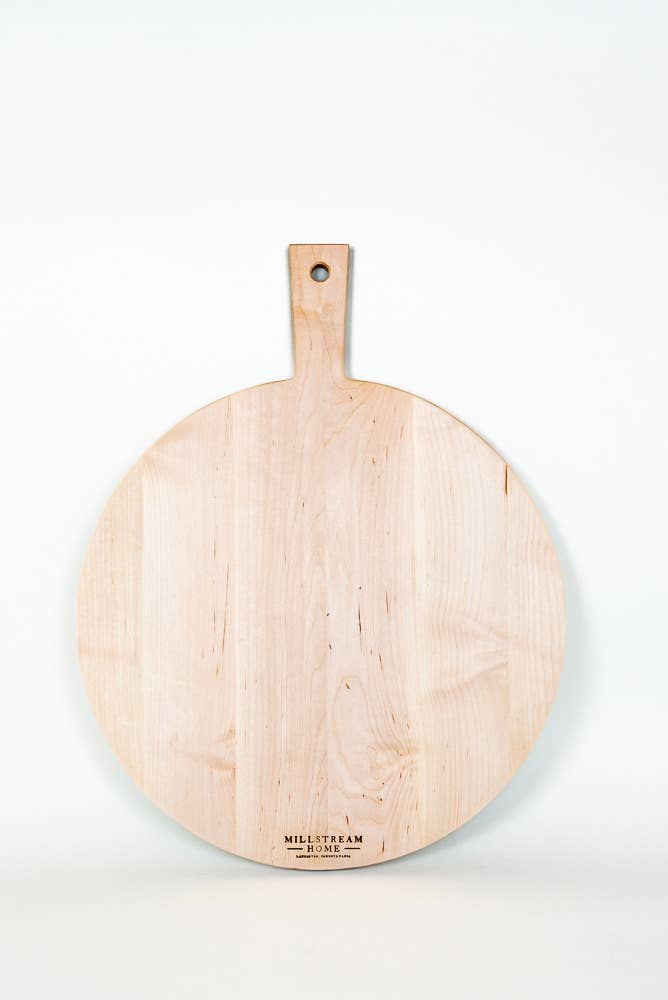 Millstream Home Round Handcrafted Board